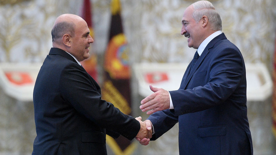 Лукашенко поздравил Мишустина с назначением на должность премьера