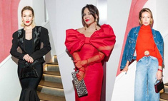 Буре, Чайковская и Малахова стали иконами стиля на вечеринке Vogue-religion